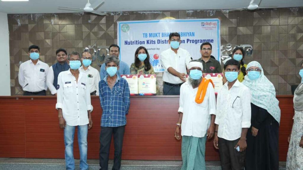Distribution of Granules India Limited Nutritional Kits to TB Patients