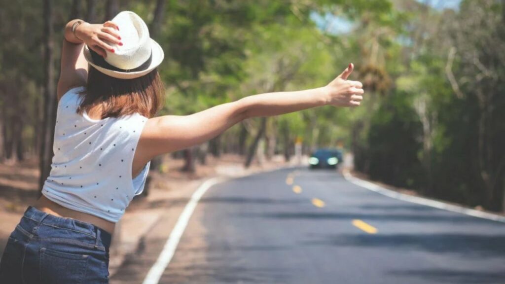 Hyderabad Lady Hitchhikers Two Wheeler Motorists Lift