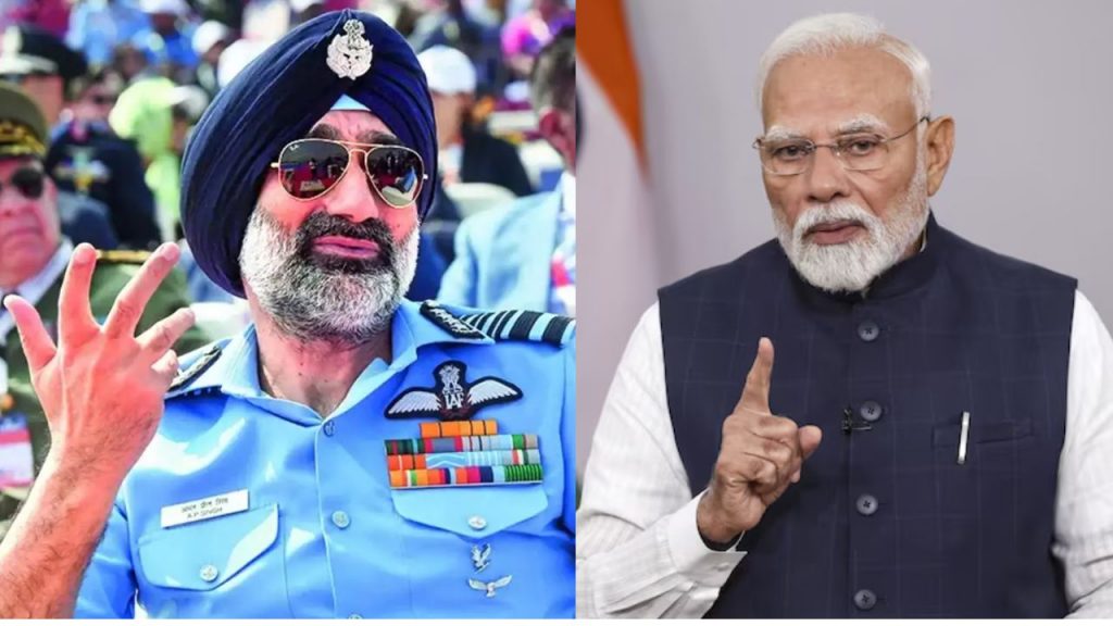 Iaf Chief Indian Air Force Pm Modi India Vs Pakistan Pahalgam Terror Attack