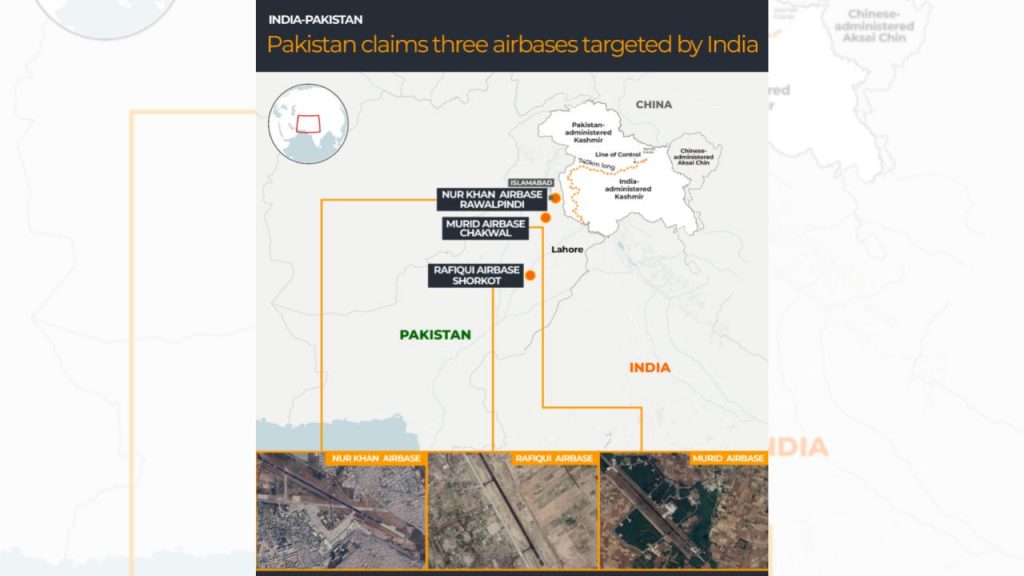 India Attack Pakistani Air Bases India Vs Pakistan