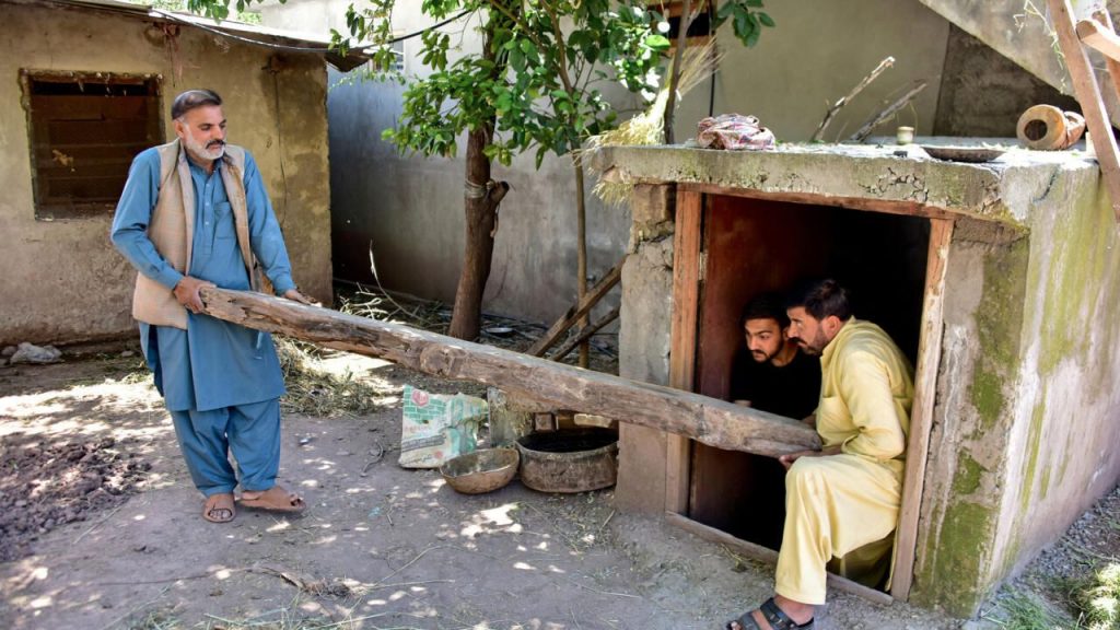 India Pakistan War Bunkers In Borders Pakistan Border