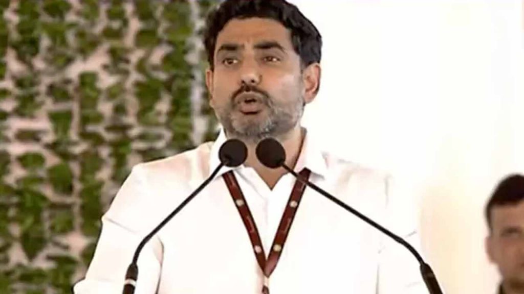India has a missile called Modi..he can't even pluck a blade of grass on Indian soil: Lokesh