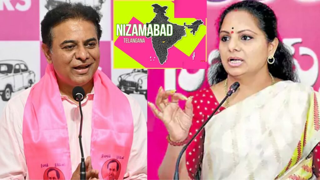 Kalvakuntla Kavitha Brs Leaders Nizamabad Lok Sabha Elections 2019 Ktr