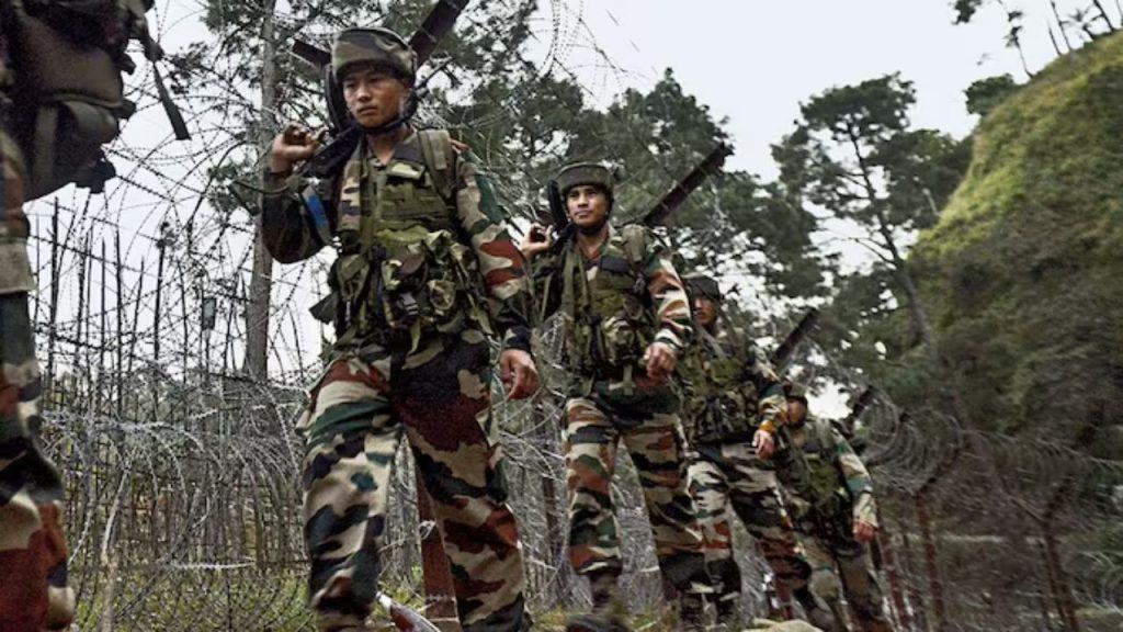 Line Of Control First Calm Night Indian Army India Pakistan