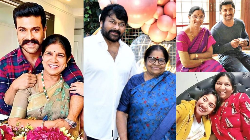 Mothers Day 2025 Ram Charan Chiranjeevi Nani Sai Pallavi Mohan Babu Raghava Lawrence