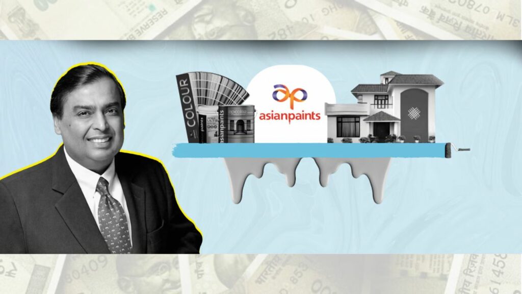 Mukesh Ambani Jackpot With Asian Paints Share Rs 10000 Crores Profit Reliance Industries