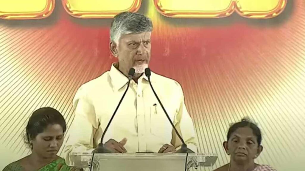 Our goal is the welfare of the poor: CM Chandrababu