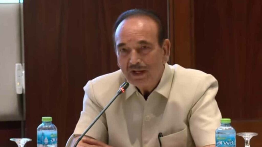 Pakistan has the highest number of terrorists: Ghulam Nabi Azad