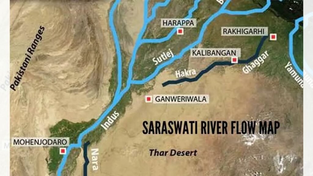 Saraswati River Mystery Isro Vedas Ganga River Yamuna River