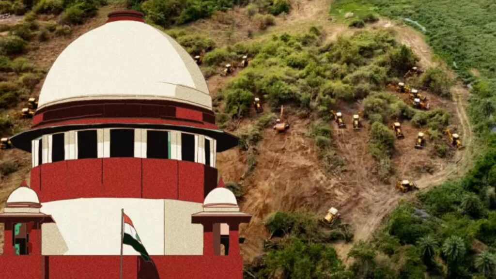 Supreme Court Kancha Gachibowli Land Issue Telangana Govt