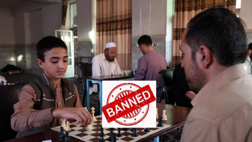 Taliban Banned Chess Gambling Islamic Law Afghanistan