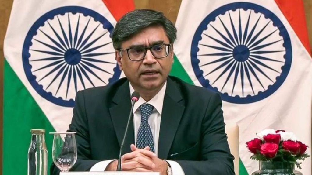 Who Is Vikram Misri India Foreign Secretary India Pakistan Ceasefire Kashmir