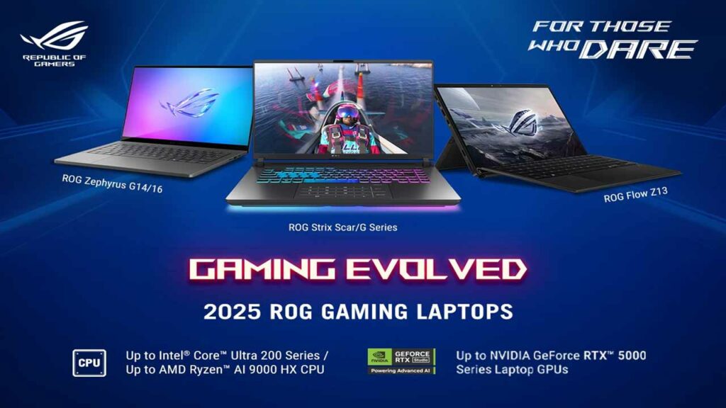 Zephyrus - Strix laptops available