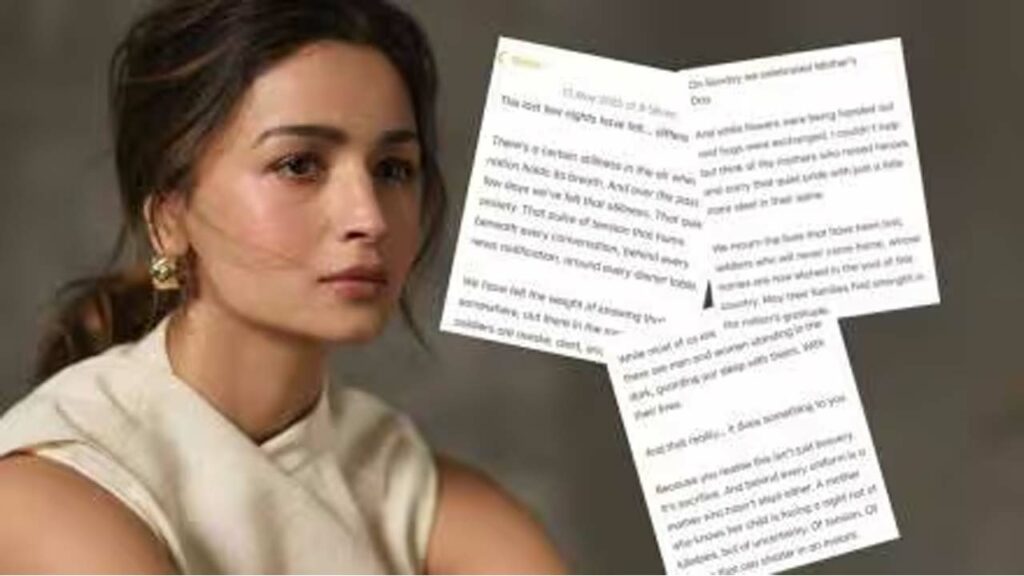 Alia Bhatt Heartfelt Post F