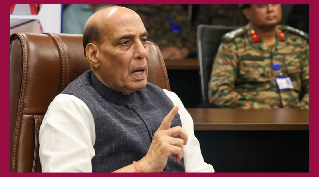 Rajnath Singh Warns Pakista