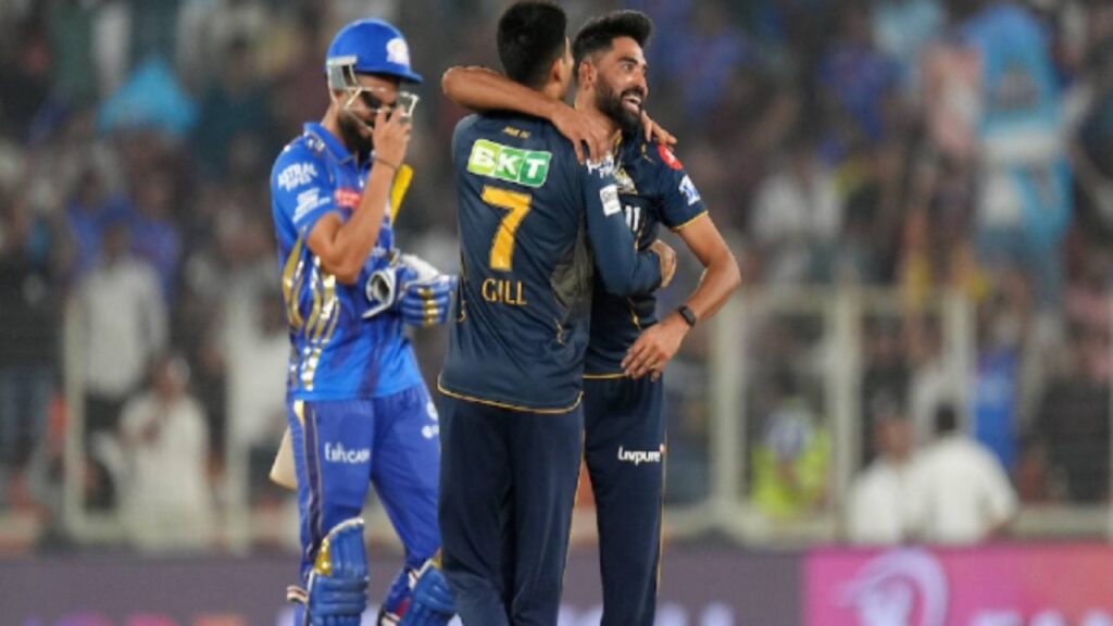 GT vs MI Eliminator Match