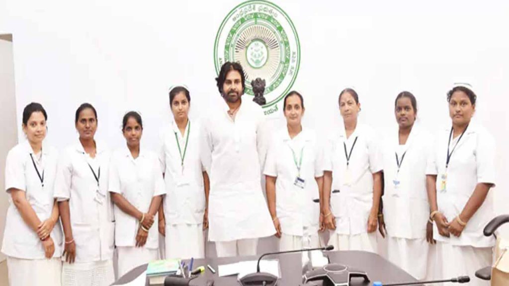 services of nurses in the medical field are invaluable: Deputy CM Pawan Kalyan