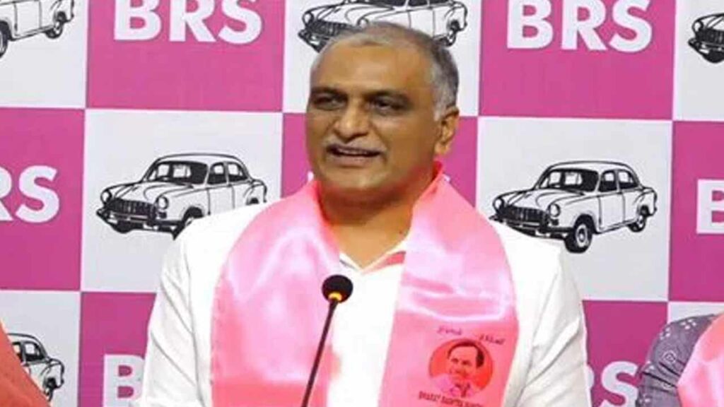 968 TMC in Godavari is Telangana's right..what's the point of asking Chandrababu for 1000 TMC?: Harish Rao