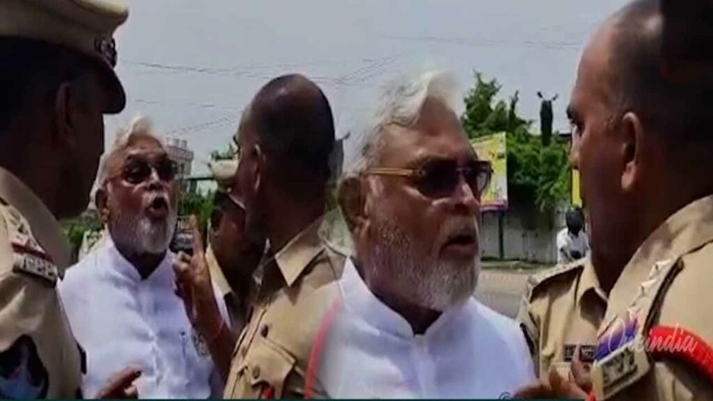 Ambati Rambabu hustle and bustle at Guntur Collectorate