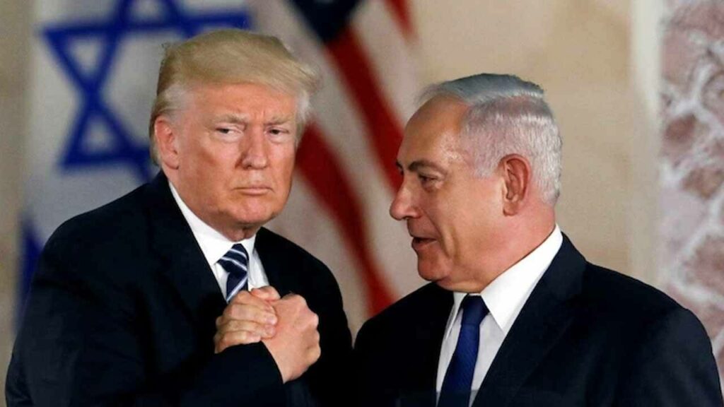 Benjamin Netanyahu, Donald Trump