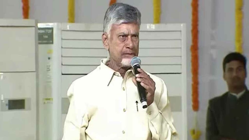 CM Chandrababu Naidu launches Police AI Hackathon