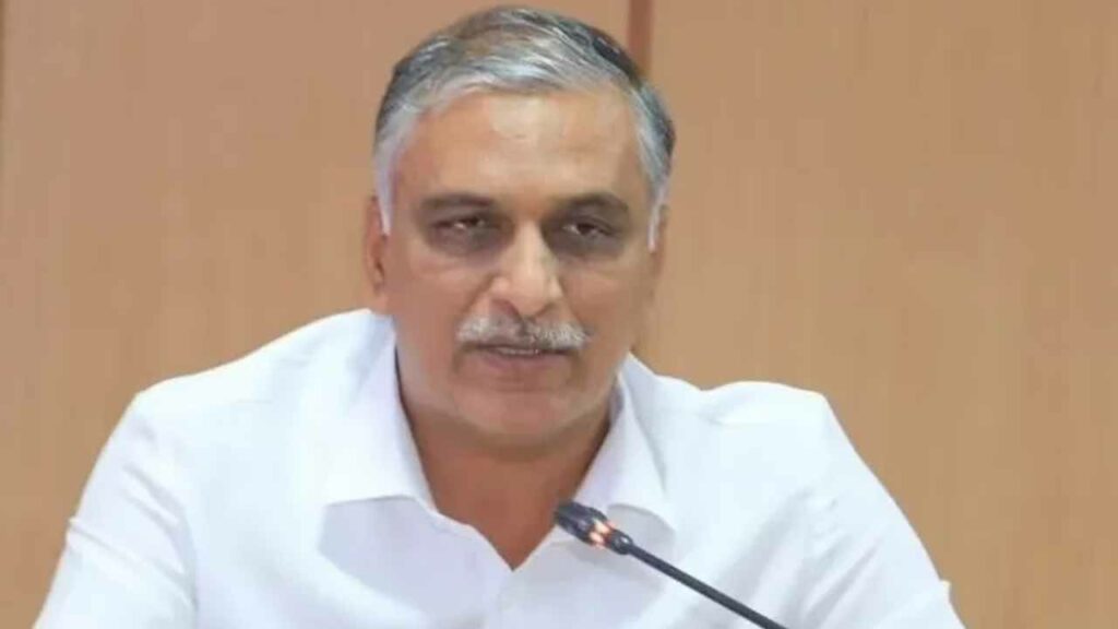 Don't trample on state water rights for politics: Harish Rao