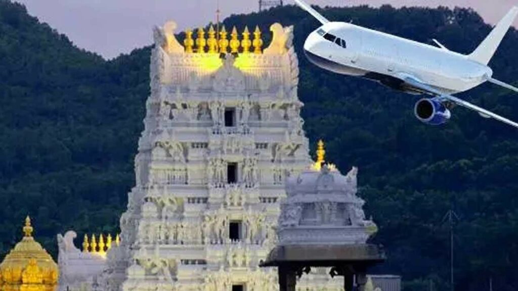 Flight Over Temples