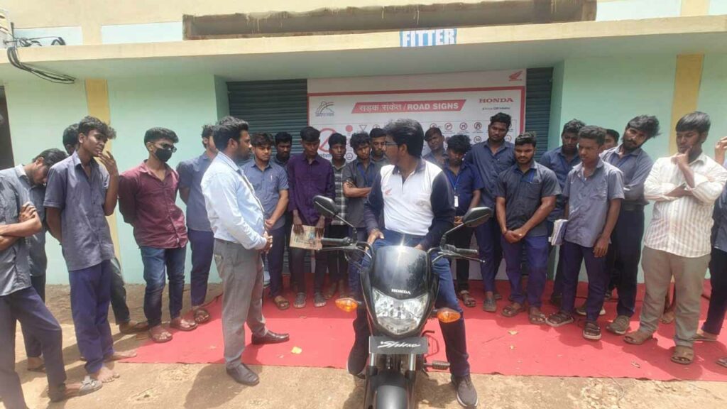 Honda Motorcycle and Scooter India.. Road Safety Awareness Program