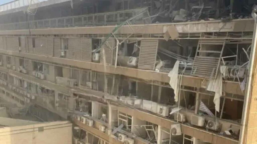 Iranian missile attack on medical center in Israel...extreme tensions!