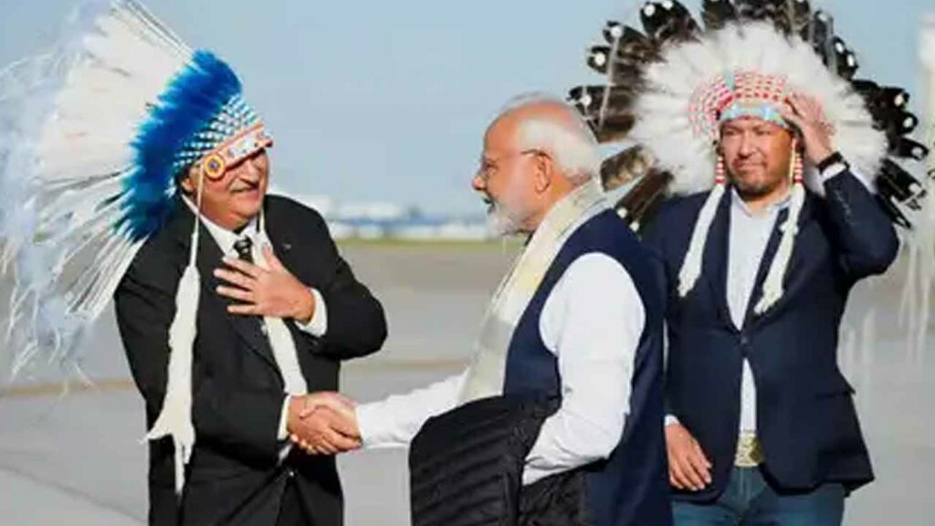 PM Modi arrives in Canada for G7 summit