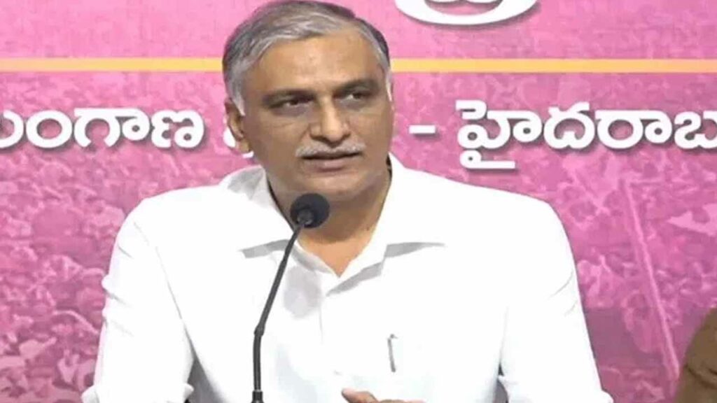 Relief for Harish Rao in the High Court