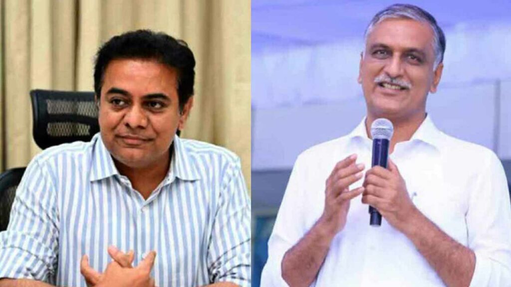 Revanth is engaging in partisan activities against KTR: Harish Rao