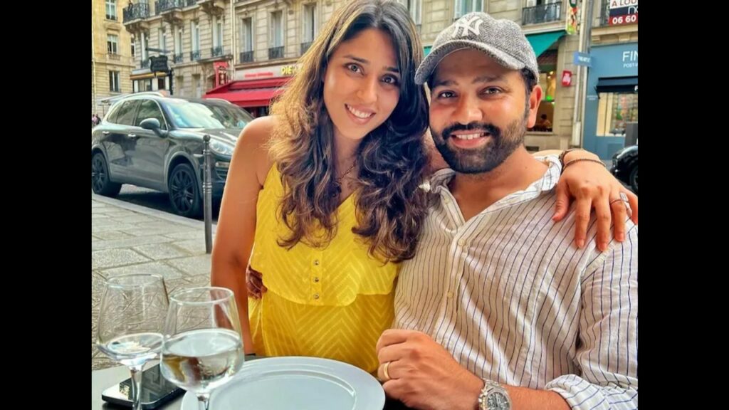 Rohit Sharma And Wife
