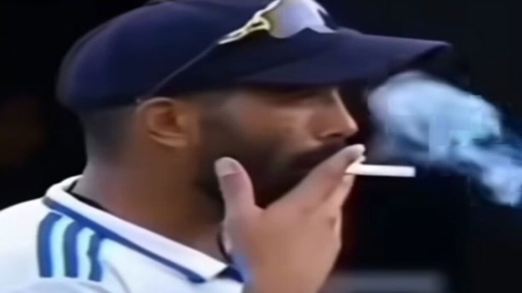 Jasprit Bumrah Smoking