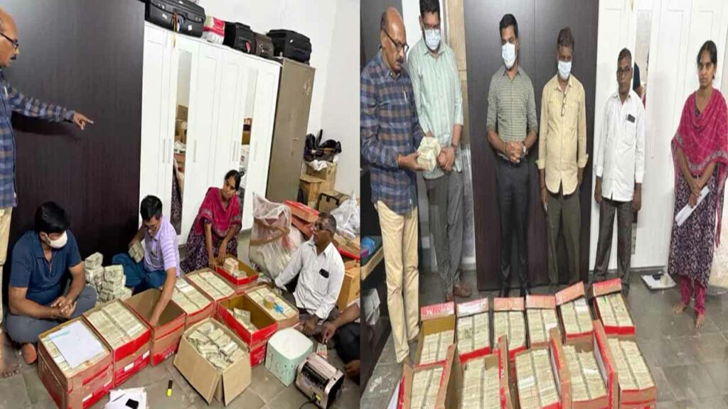 AP liquor case.. Rs. 11 crore cash seized in 12 boxes