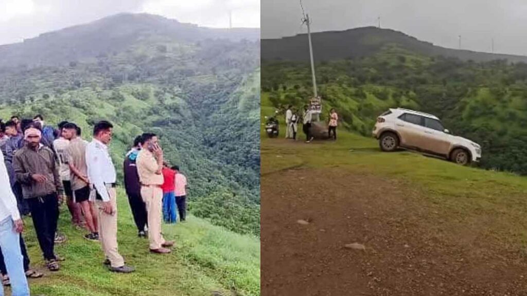 Car falls into 300-feet ravine after risking life for viral videos