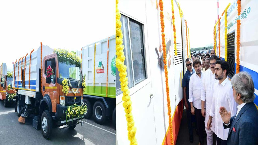 Hundred-day challenge.. Pothole-free road in Mangalagiri: Minister Lokesh