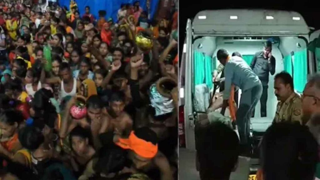 Temple stampede: Two dead, 19 others seriously injured