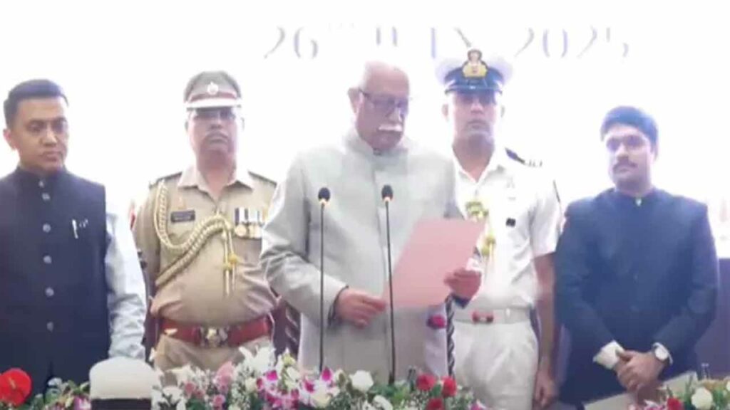 Ashok Gajapathi Raju sworn in as Governor of Goa
