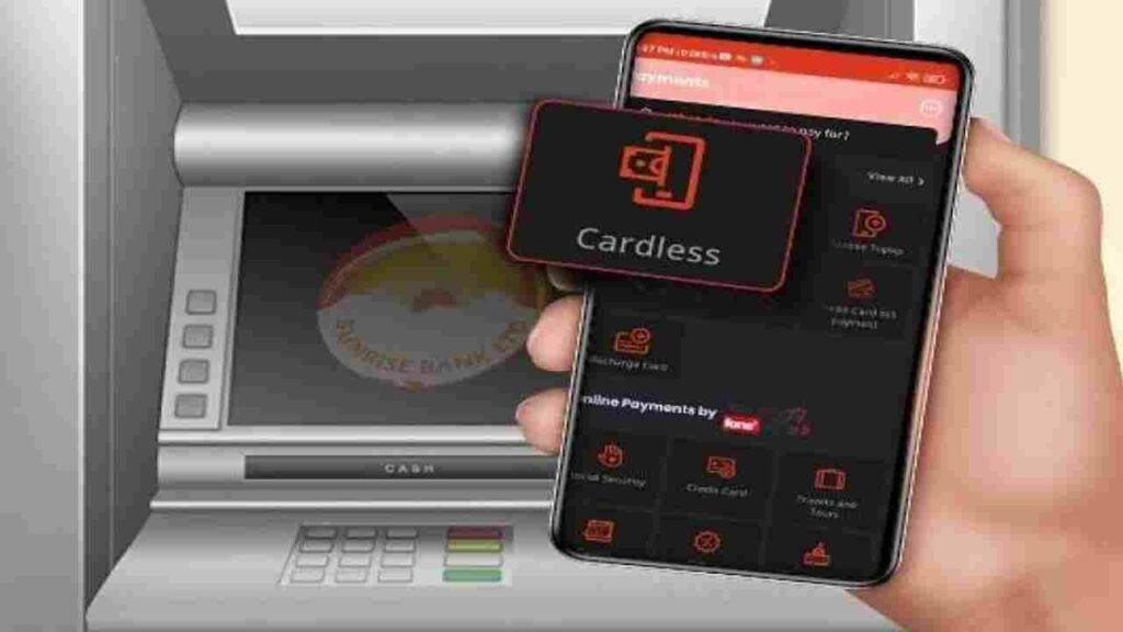 Cardless Money With Draw