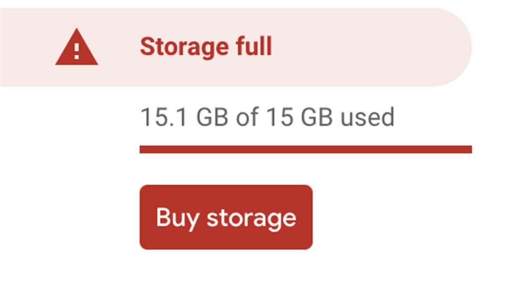 Google Cloud 15gb