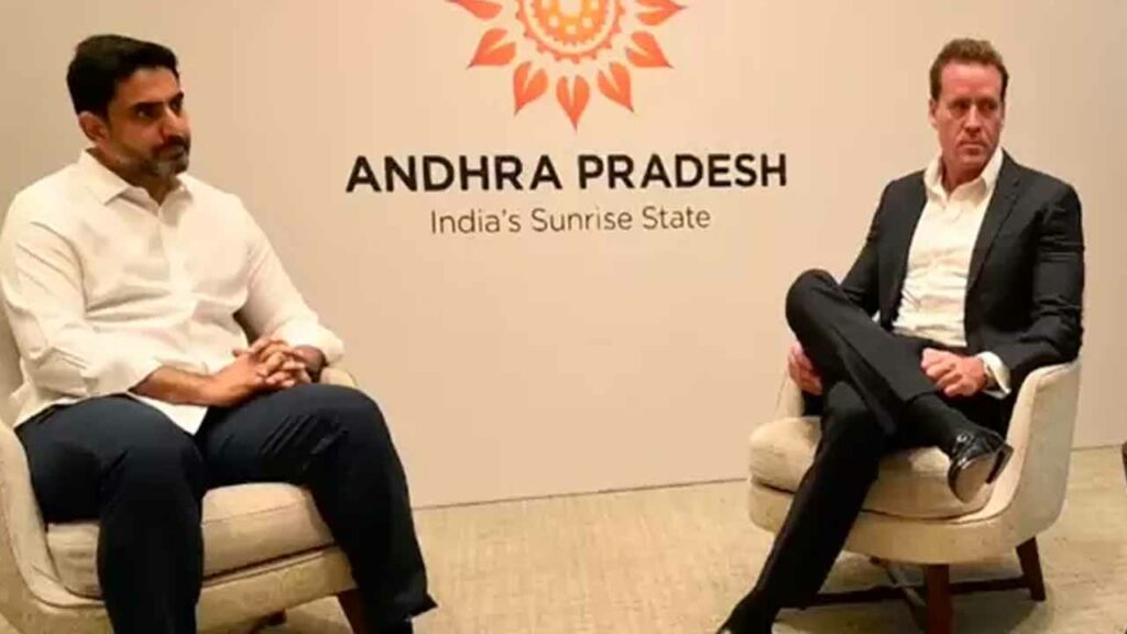 Key discussions with Google.. Minister Lokesh on the proposal of a chip designing center in Visakhapatnam