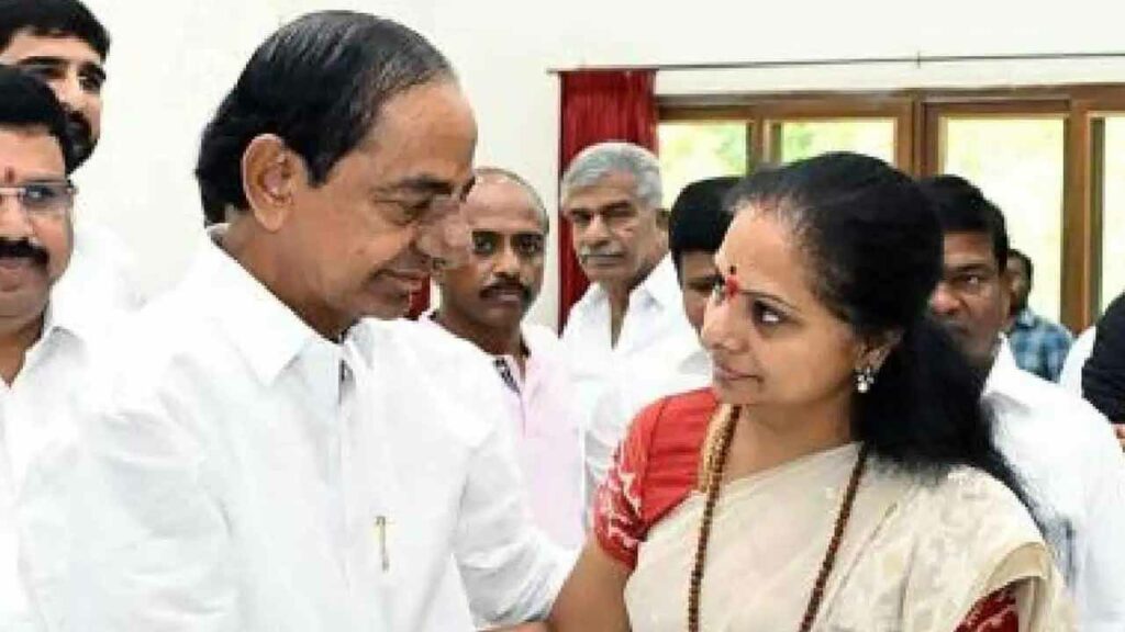 MLC Kavitha visits hospital.. inquires about KCR's health condition