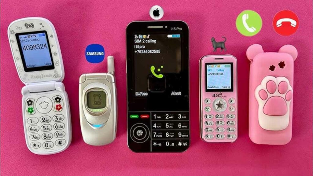 Old Keypad Phones