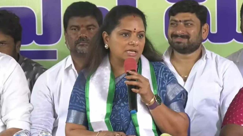 Pressure on central and state governments over BC Bill.. Will go on a 72-hour fast: MLC Kavitha