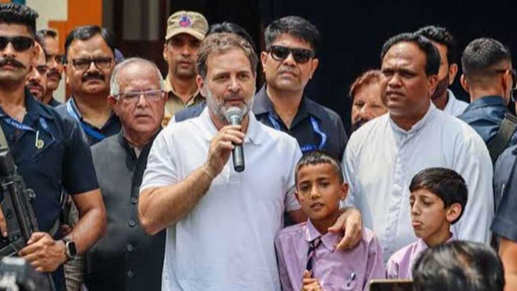 Rahul Gandhi has a big heart.. the Congress leader who adopted 22 children