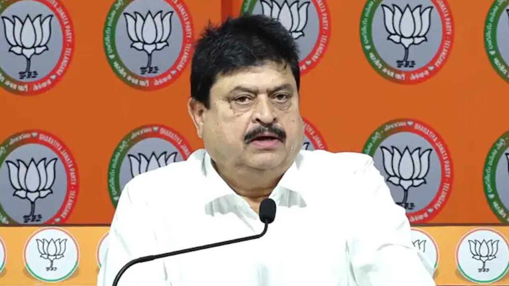 Tbjp Chief Ramchandar Rao