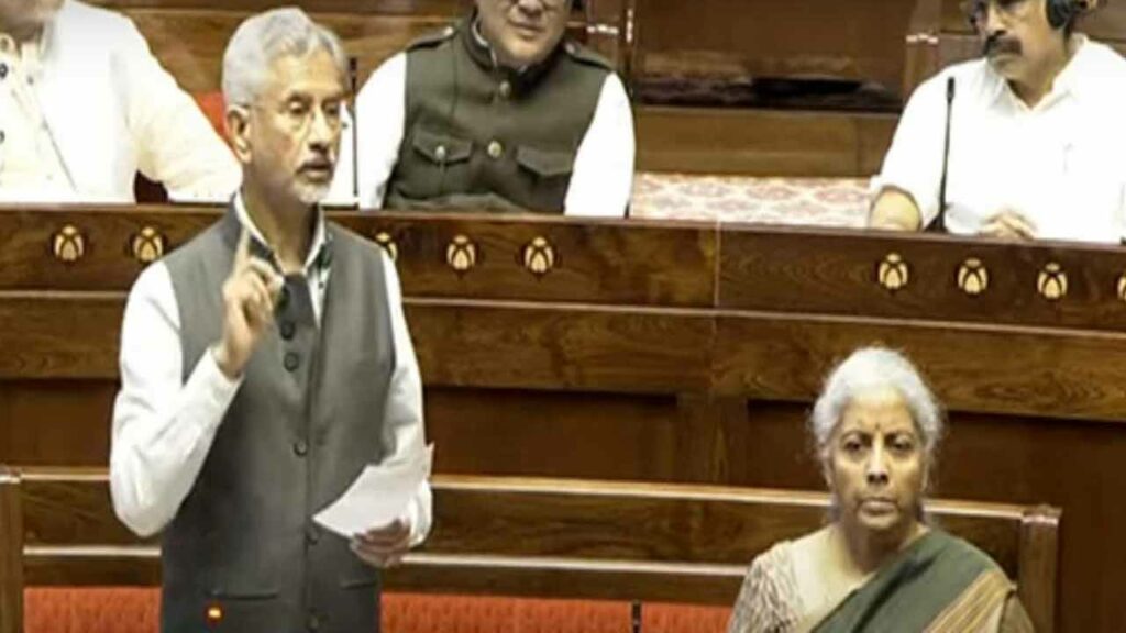 Until then, the suspension of the Indus Waters Treaty will continue: Jaishankar in Rajya Sabha