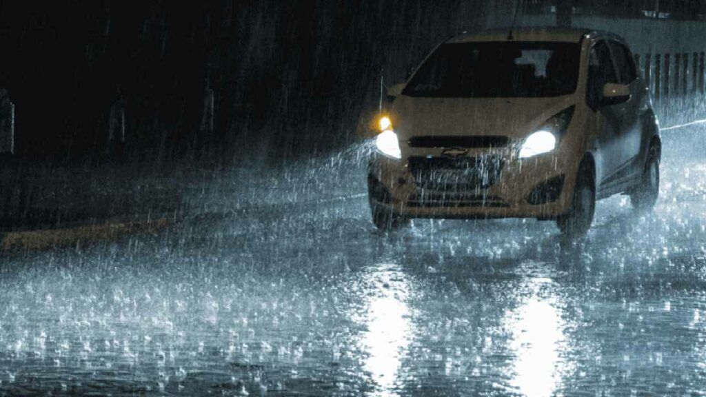 Vehicles In Rain