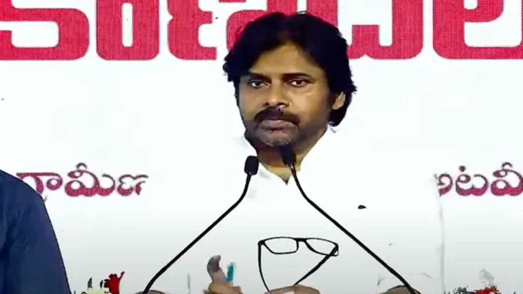 YSRCP has come to this situation because of threatening the average person: Pawan
